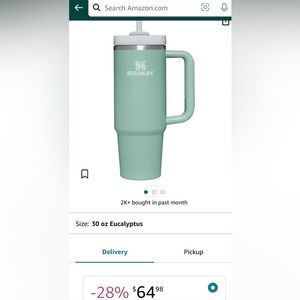 Stanley 30 oz Eucalyptus Tumbler